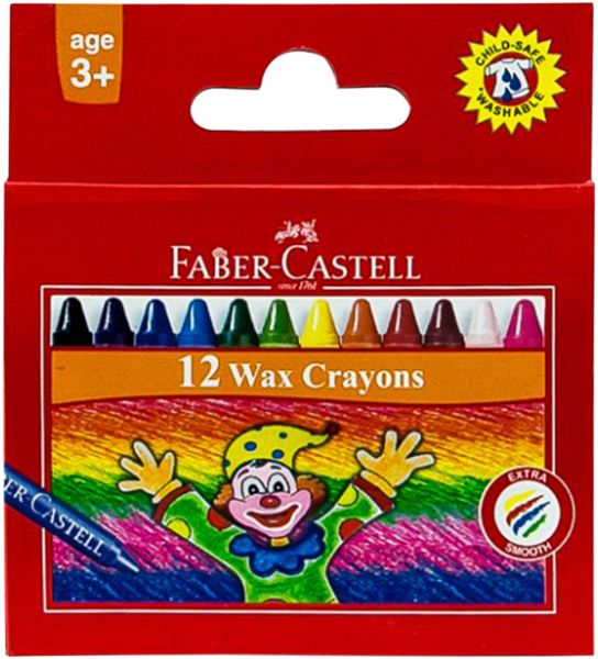 12 Colors Wax Crayons