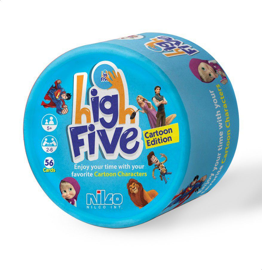 Nilco High Five Cartoon Edition Playing Cards For Kids Shop Online