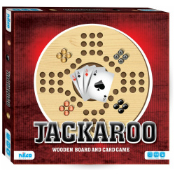 Nilco Jackaroo Game with Wooden Board and Cards