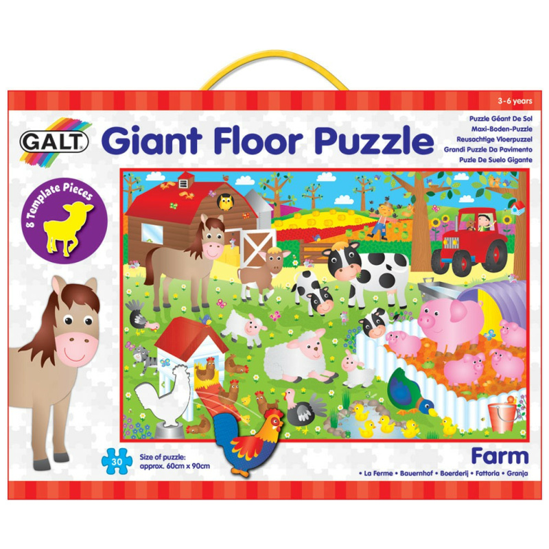 Giant Floor Puzzle Farm 30 Pieces