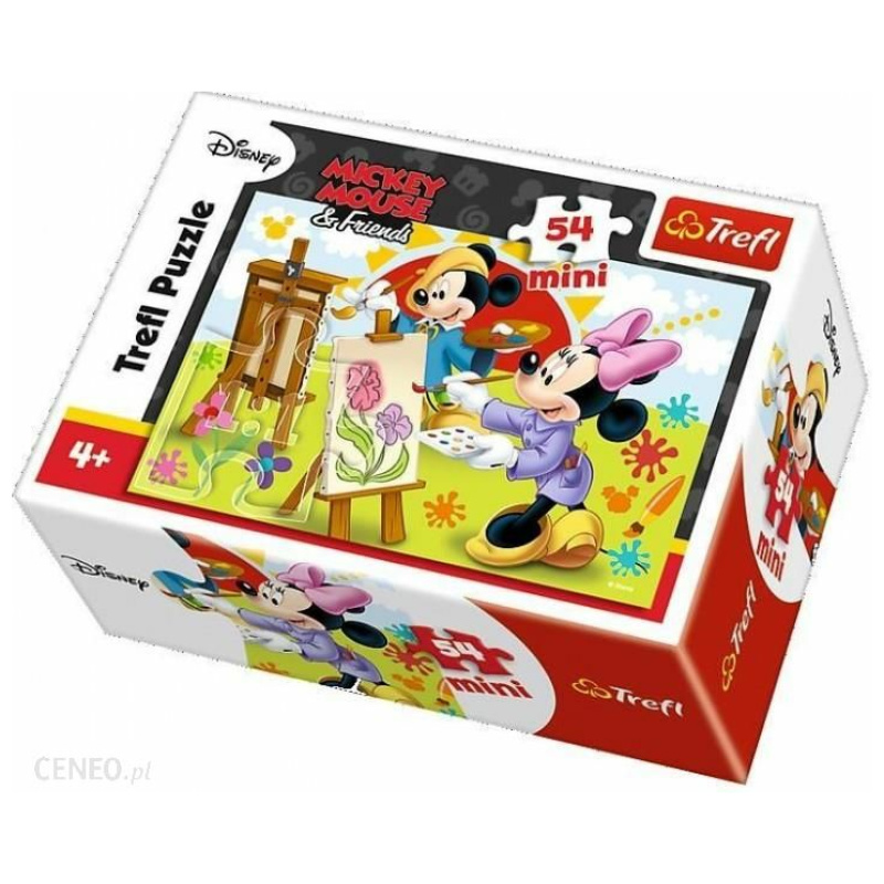 Artst Mickey Mouse Mini Puzzle 54 Pieces