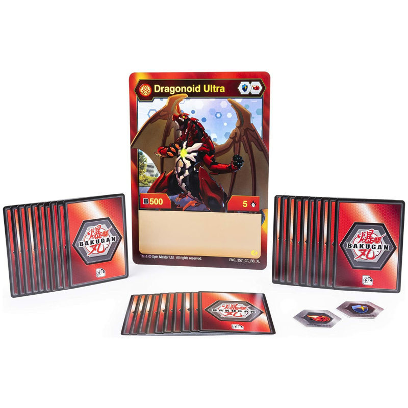 Deluxe Battle Brawlers Card Collection With Jumbo Foil Dragonoid Card