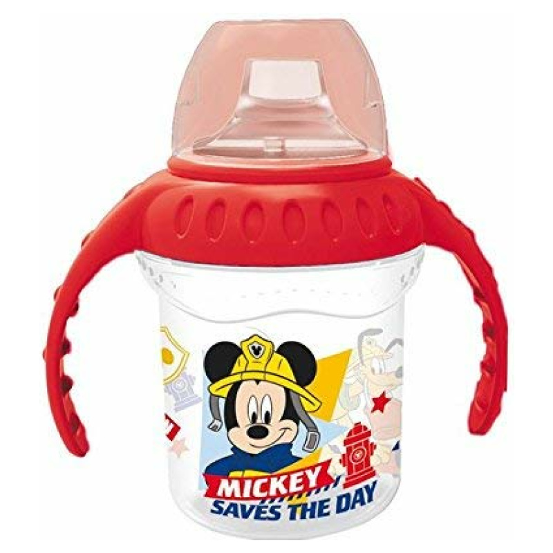 Disney Mickey Mouse Silicone Sippy Training Cup 250 ML