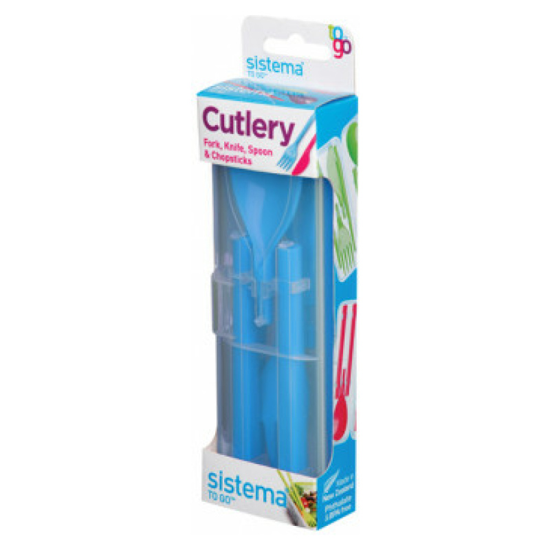 To Go Cutlery - Blue