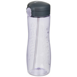 Hydrate Tritan Quick Flip With Straw Water Bottle - 800ML - Purple