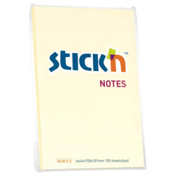 Sticky Notes Pastel Yellow - 15X10.1 Cm