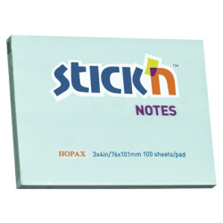 Sticky Notes Blue - 7.6X10.1 Cm