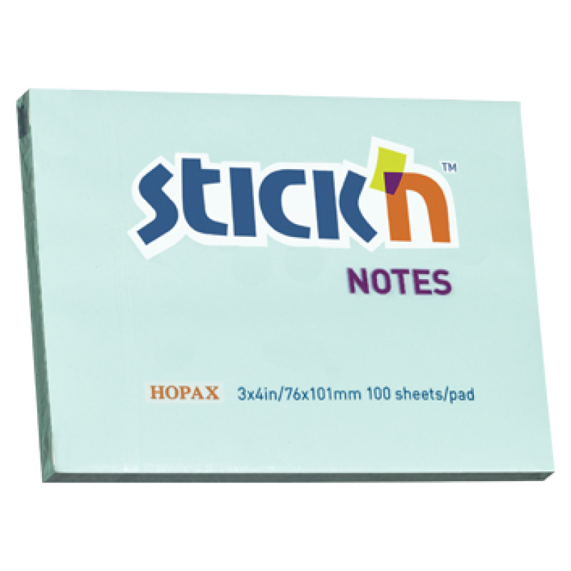 Sticky Notes Blue - 7.6X10.1 Cm