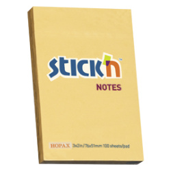 Sticky Notes Pastel Orange - 7.6X5.1 Cm
