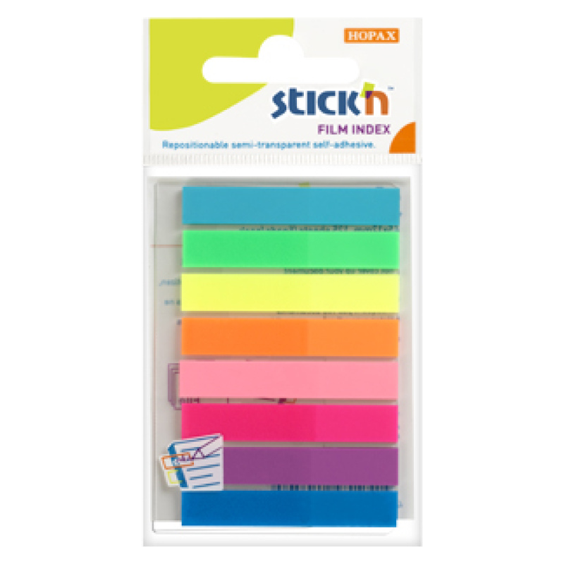 Sticky Notes Film Index Neon - 4.5X0.8 Cm