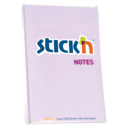 Sticky Notes Line Notes Pastel Purple - 15X10.1 Cm