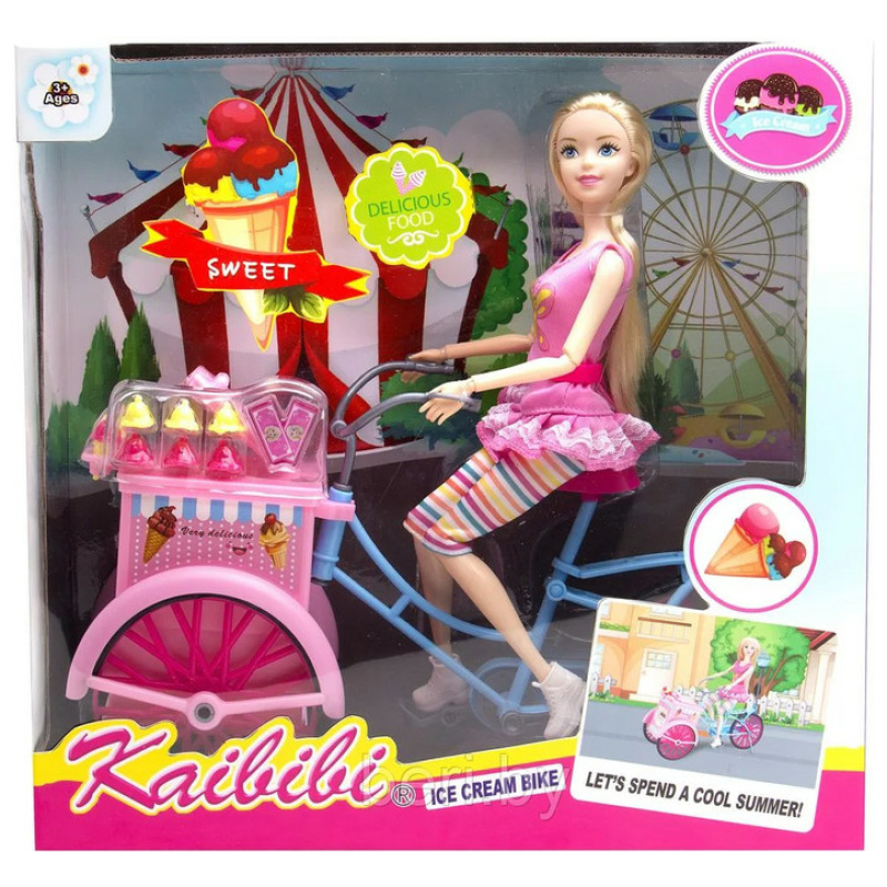 Ice Cream Bicycle with Doll