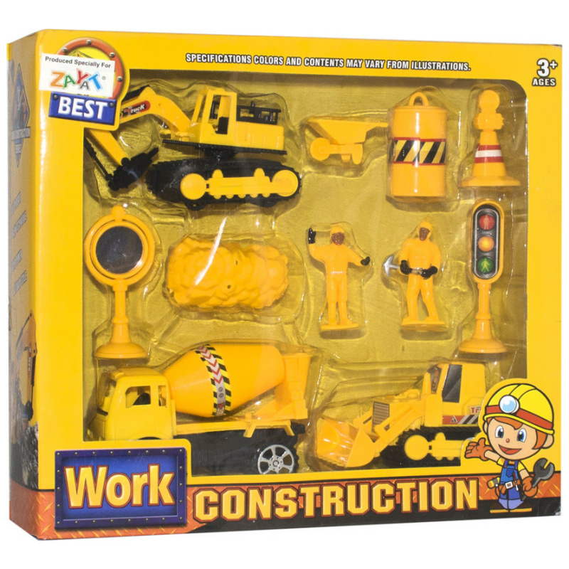 Work Construction Set - 10 Pcs