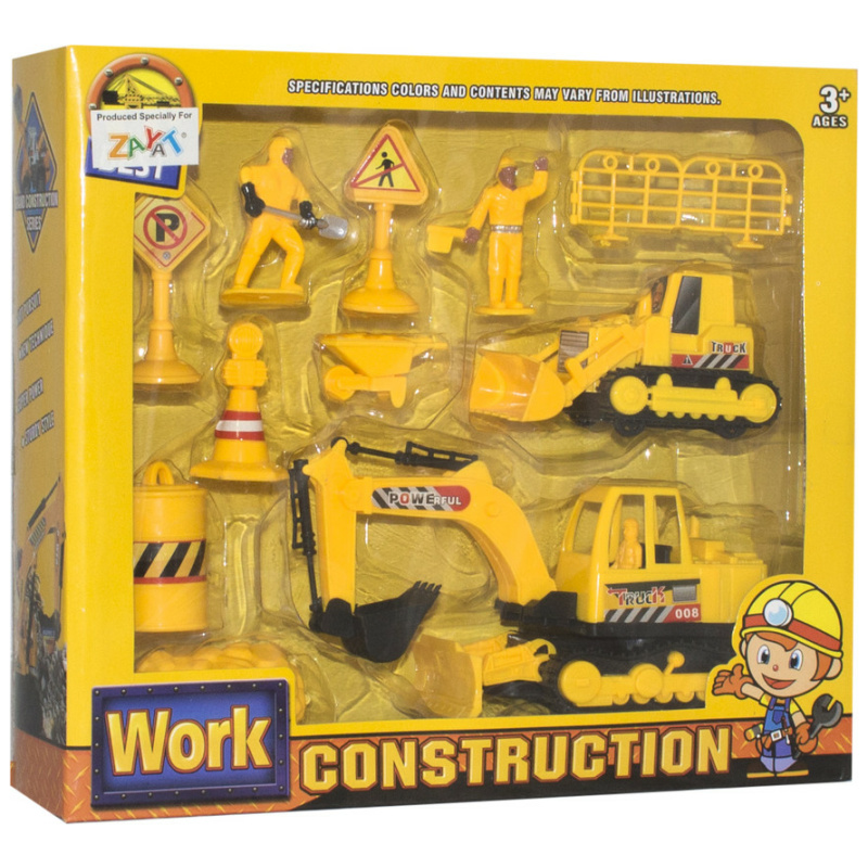 Work Construction Set - 11 Pcs