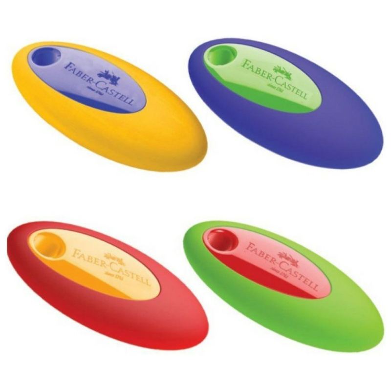 Oval Pvc-Free Colored Eraser