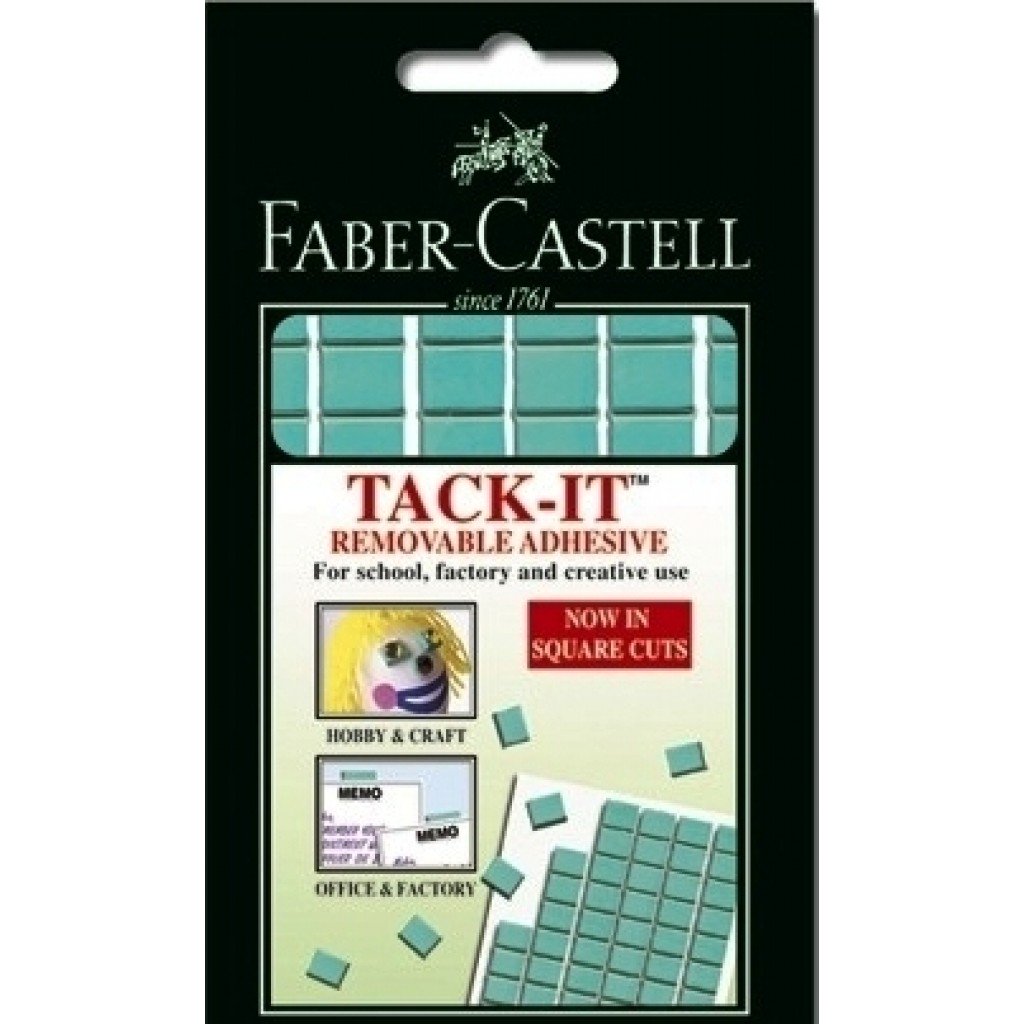 Faber-Castell Tack it Blue Tack Small Size (Pack of 90 Pieces