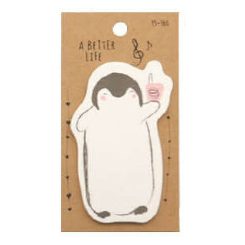 Sticky Note Animal Penguin - 10.2 x 7.6 cm
