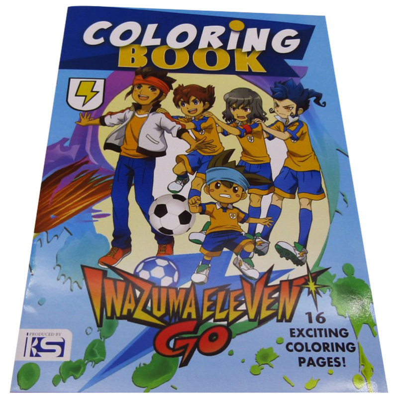 Inazuma Eleven Go Coloring Book