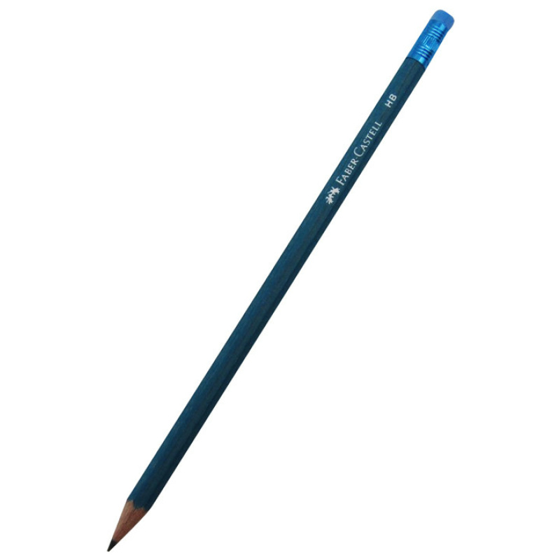 Blue Pencil With Eraser