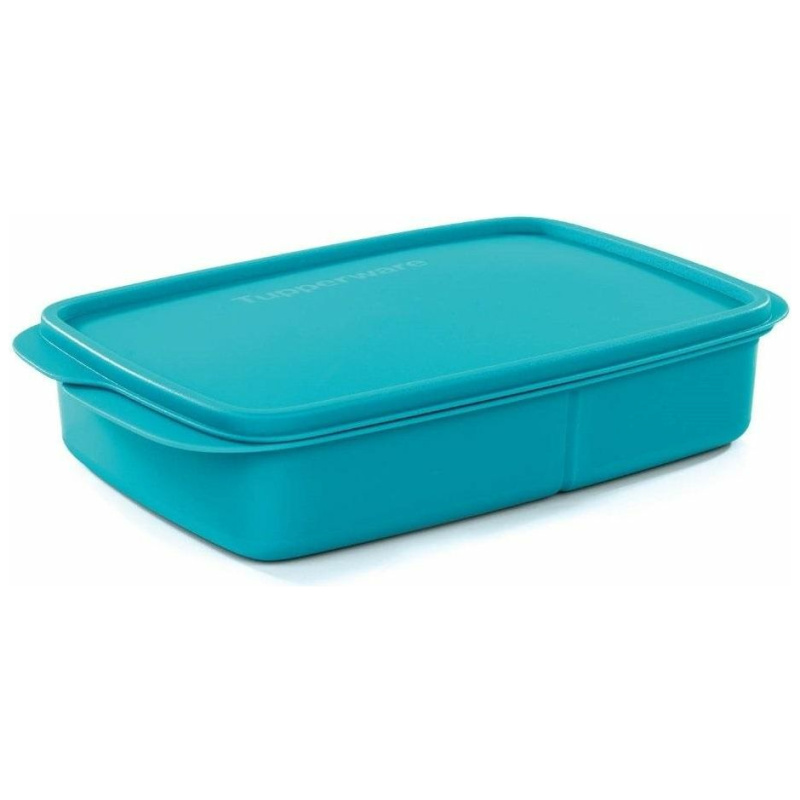 Turquoise Divided Lunch Box