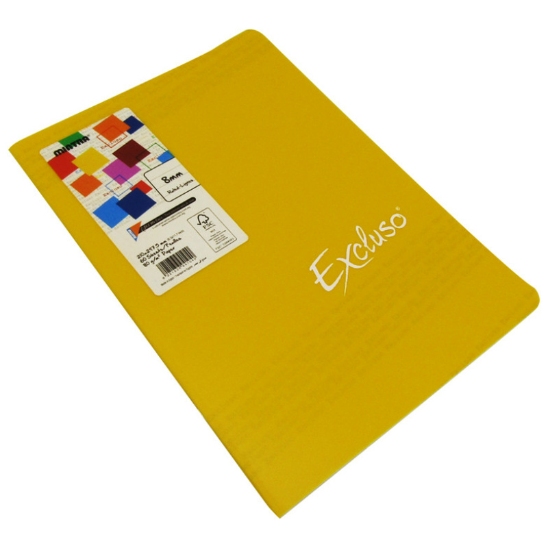 A4 Excluso Lined Pin French Note Book - 60 Sheet