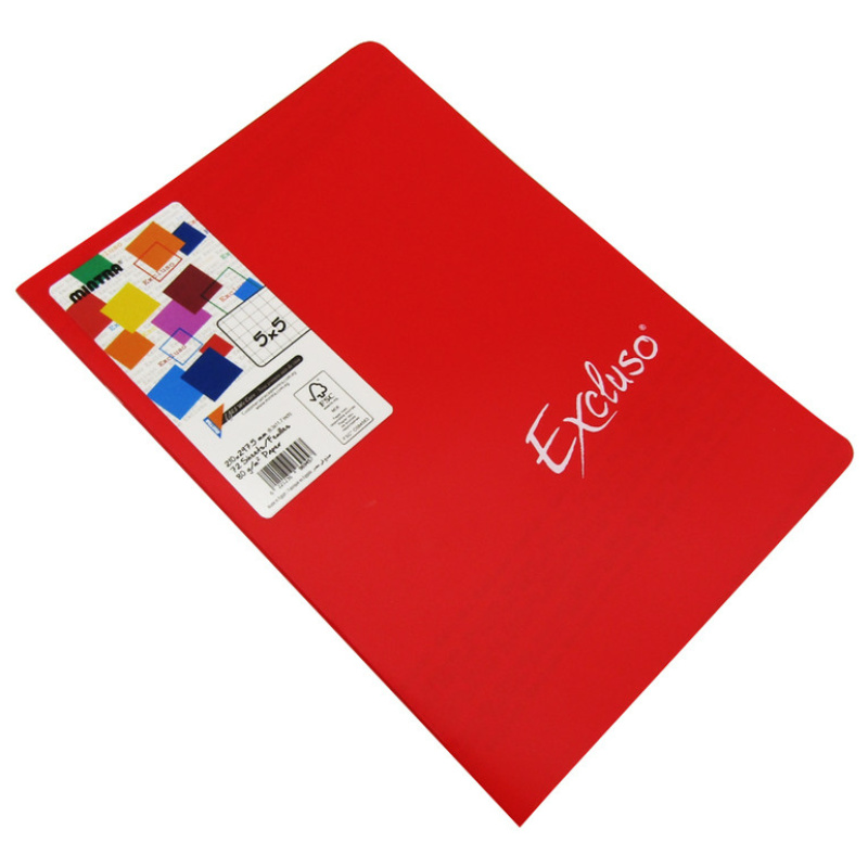 Excluso French Seyes Note Book -72 Sheet