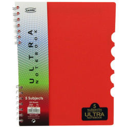 Ultra Wired NoteBook 5 Subjects - Random Pick