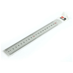 Aluminium Ruler 20 cm
