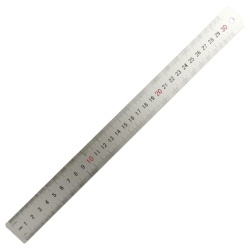 Aluminium Ruler 30 cm