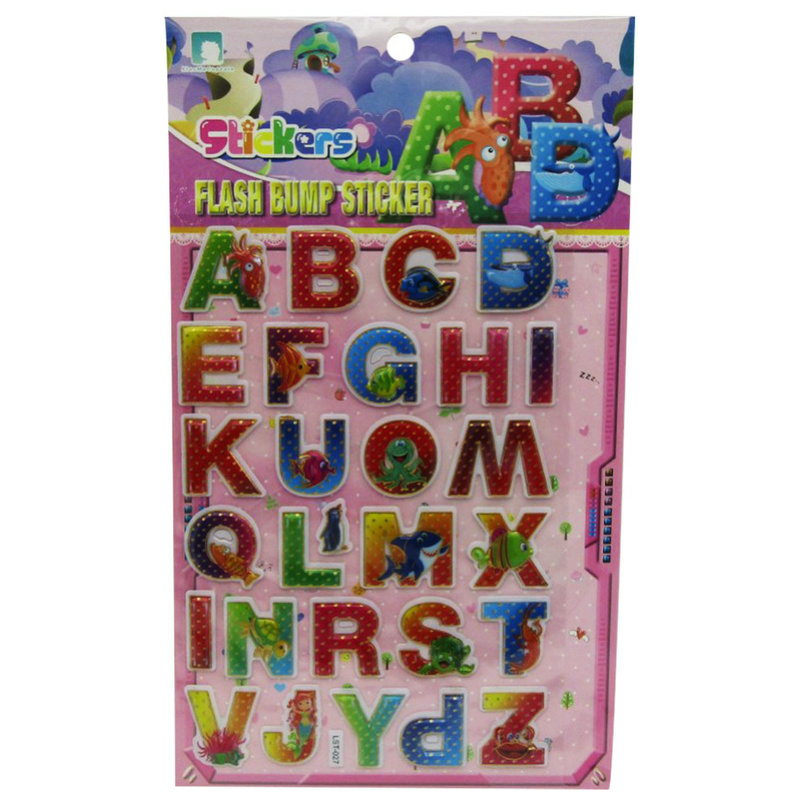 Stickers Flash Bump Alphabet