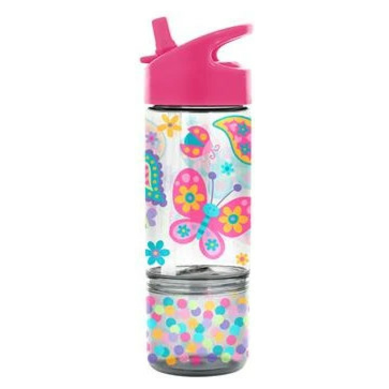 Sip and Snack 350ml Bottles - Butterfly
