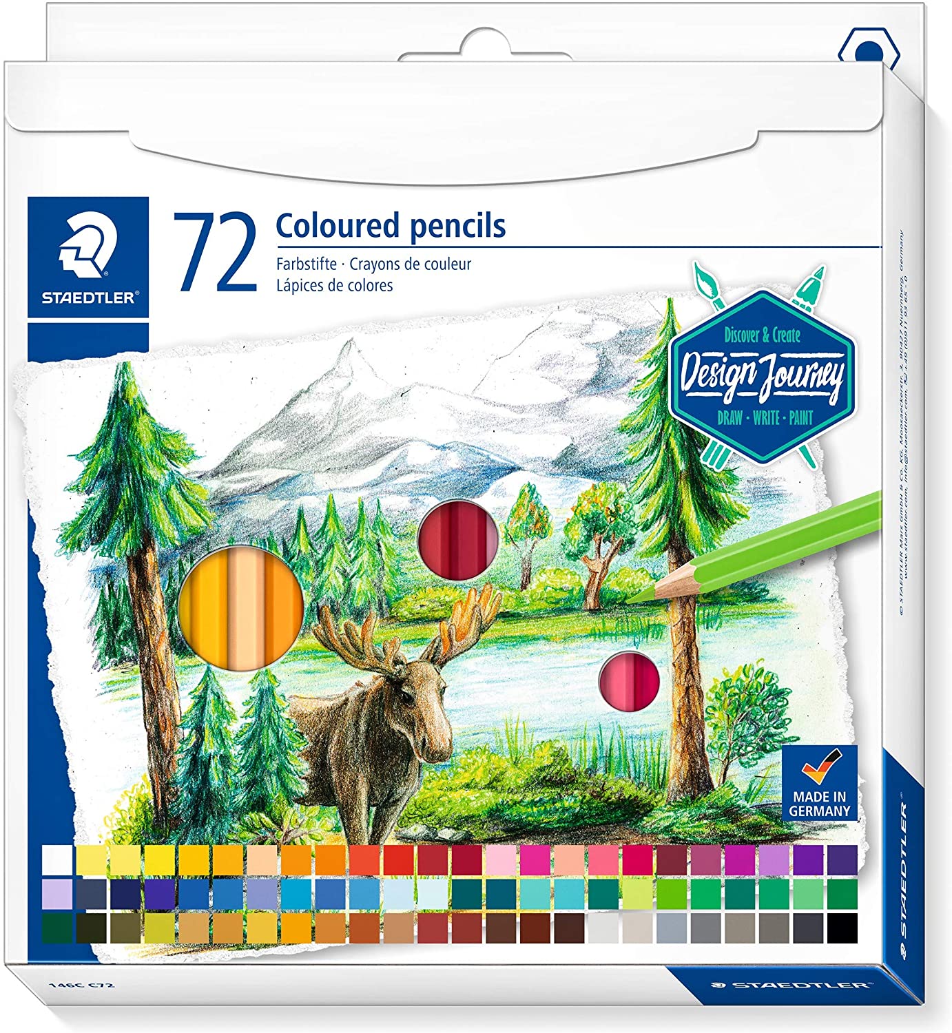 72 Coloured Pencils