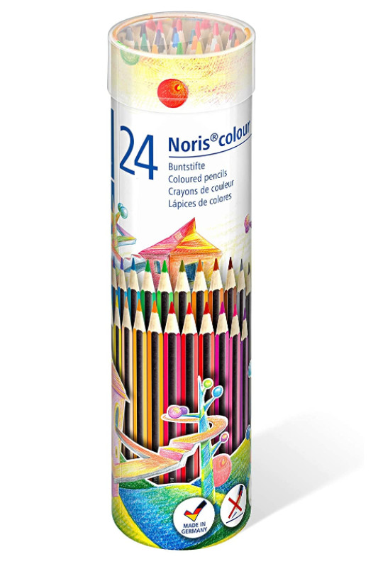24 Noris Colour Metal Tube