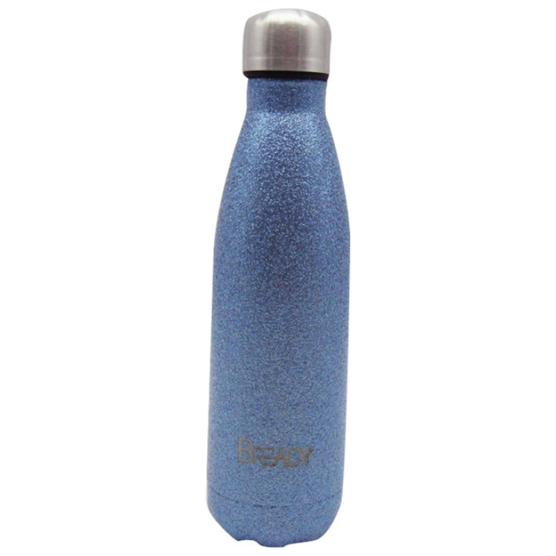Glitter Stainless Steel Bottle 500ML - Blue