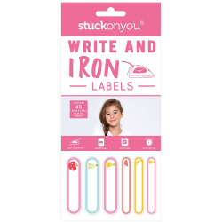 Stuck On You Labels – Iron On – Girls