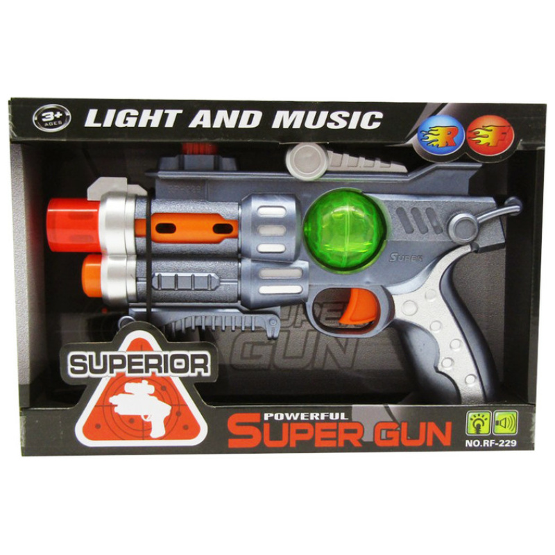 Powerful Super Gun with Lights & Music