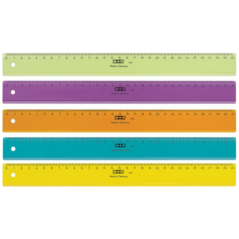 Colorful Ruler 30 Cm - Random Color