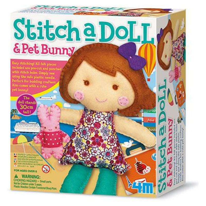 Stitch A Doll & Pet Bunny