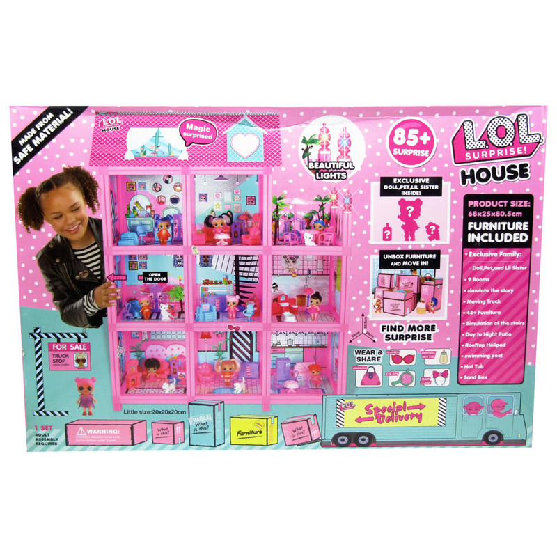 lol doll surprise house