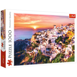Sunset Over Santorini Puzzle - 1000 Pieces