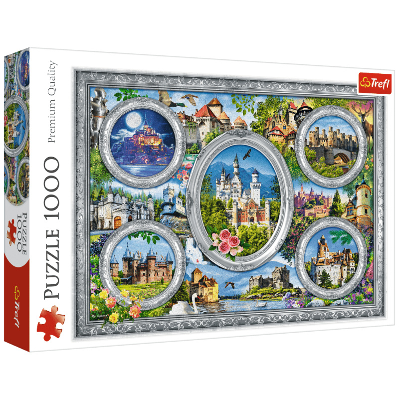 Castles Of The World Puzzle - 1000 Pieces