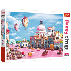 Sweets In Venice Puzzle - 1000 Pieces
