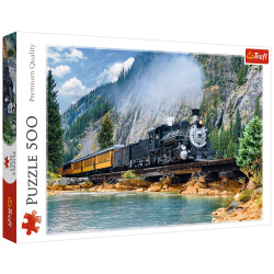 Mountain Train Puzzle  - 500 Pieces