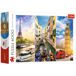 Trip Around Europe Puzzle - 4000 Pieces