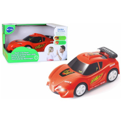 Touch & Go Car with Lights and Sounds - Red Racing Car