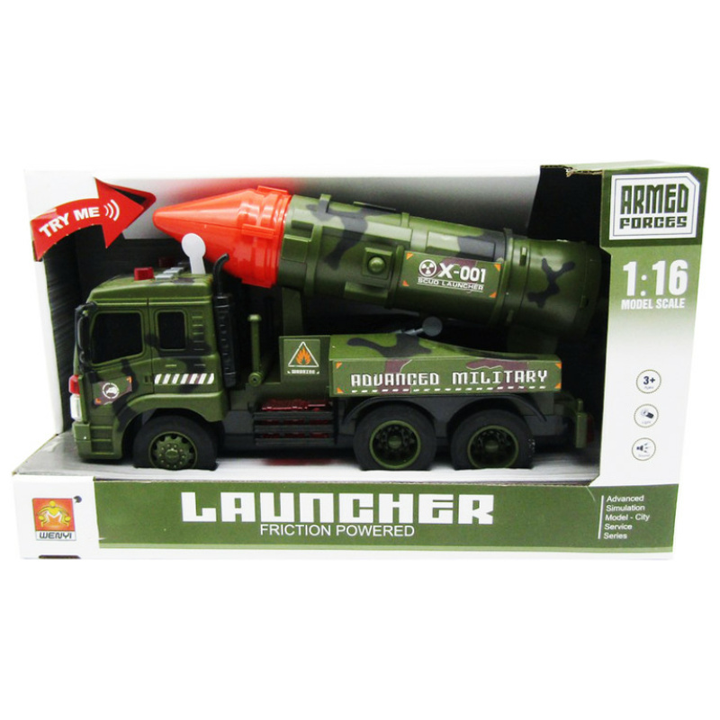 Armed Forces Launcher Truck with sound & light