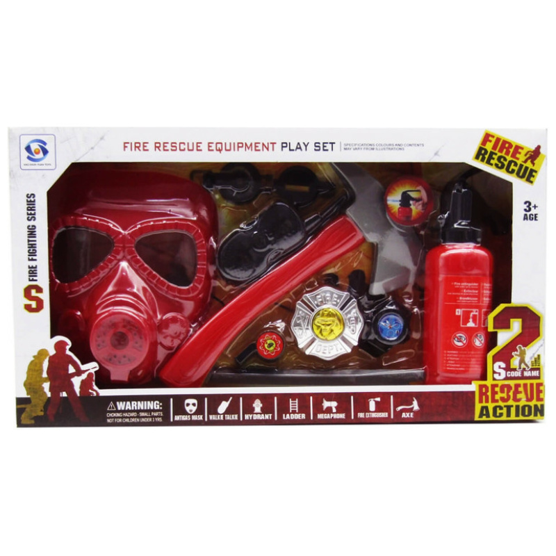 Fire Rescue Equipment Play Set