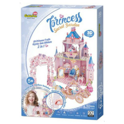 3D Puzzle Princess Secret Garden - 92 Pcs