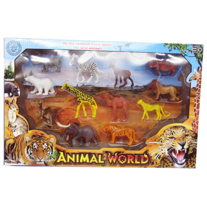 Animal World - 12 Pcs