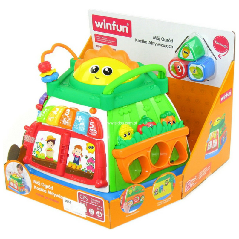 Smily Activity Cube with Sounds & Lights
